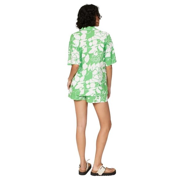 Rails Mackinley Shirt in Green XSmall Womens Button Down Top - Picture 6 of 16